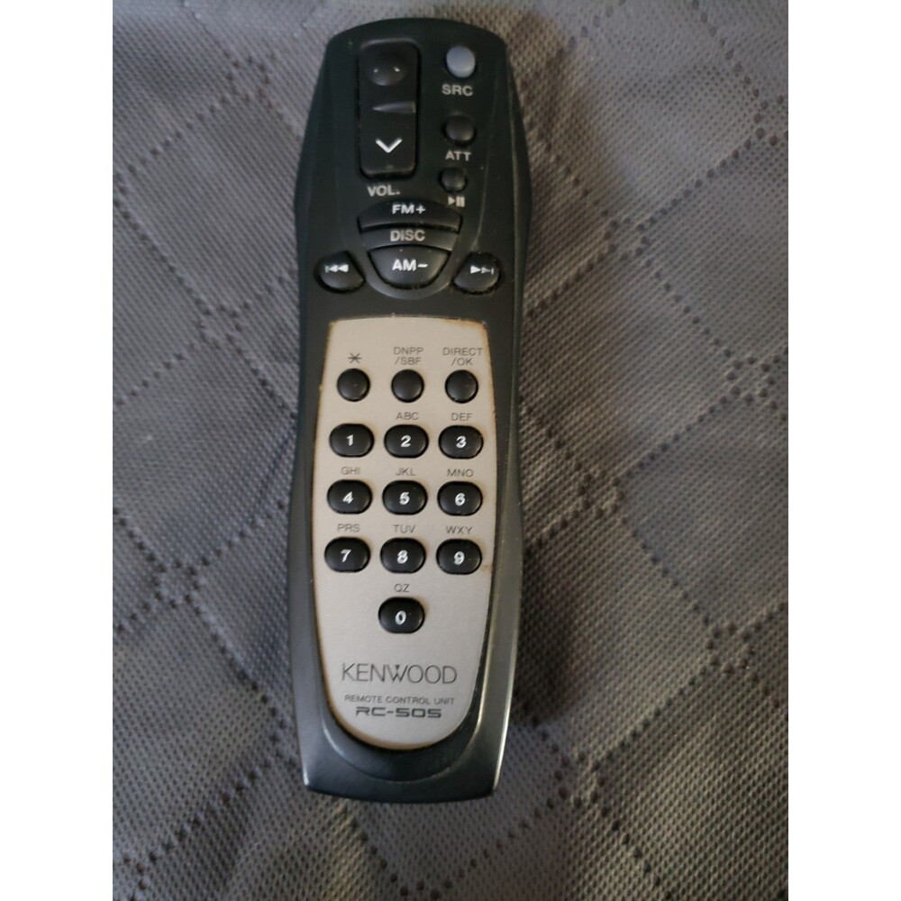Original Kenwood RC-505 Remote Control Audio Car Stereo Tested